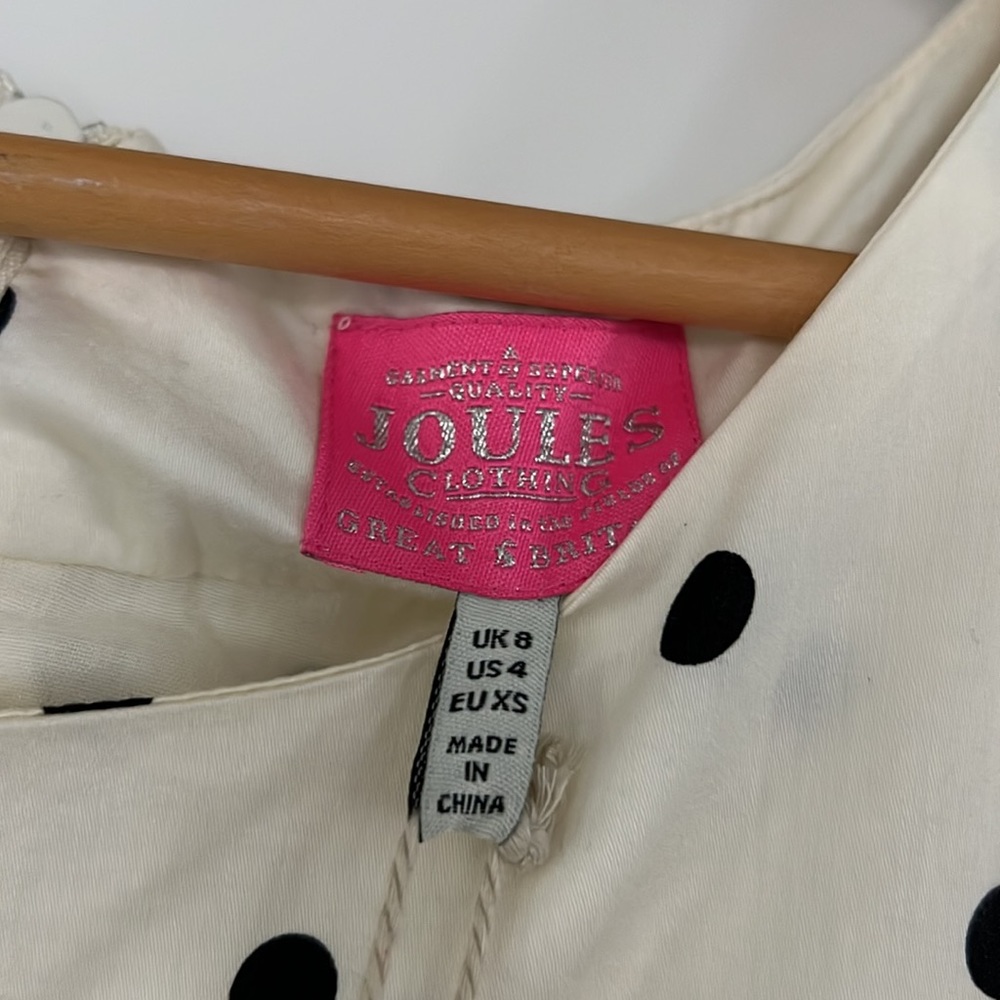 Joules Polkadot Dress View 2